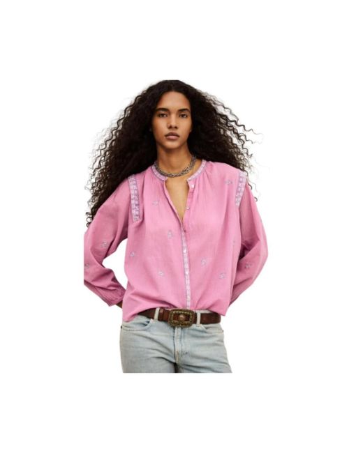 Ba&sh Overhemden ,Roze ,Shirts in het Pink