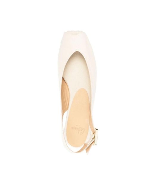 Castaner White Wedges