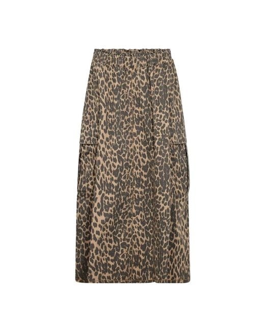 Mos Mosh Natural Midi Skirts