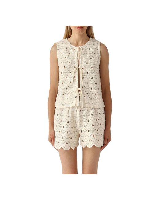 Mc2 Saint Barth Natural Playsuits