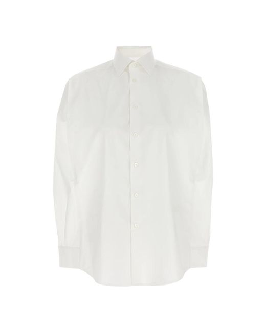 MM6 by Maison Margiela White Shirts for men