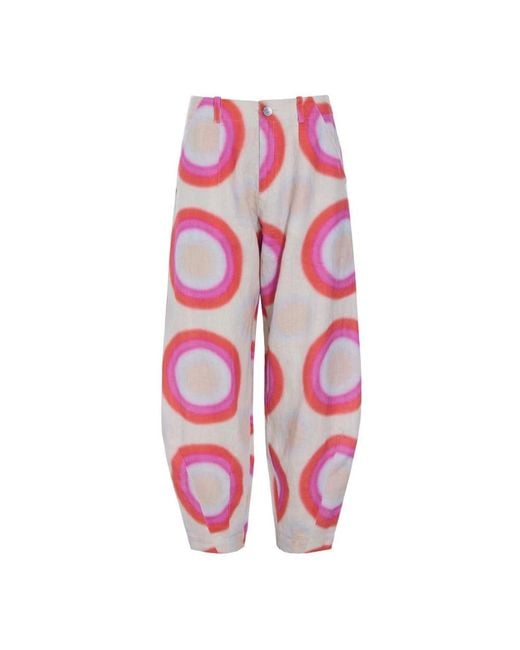 Bitte Kai Rand Pink Tapered Trousers
