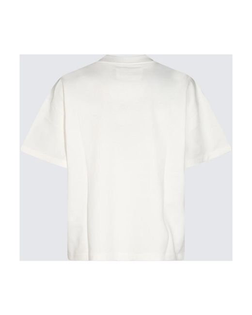 Jil Sander Logo T-Shirt in het White voor heren
