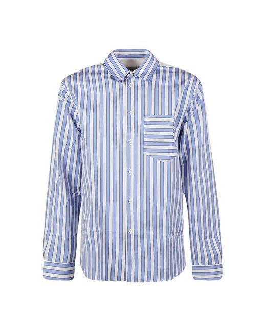 J.W. Anderson Blue Casual Shirts