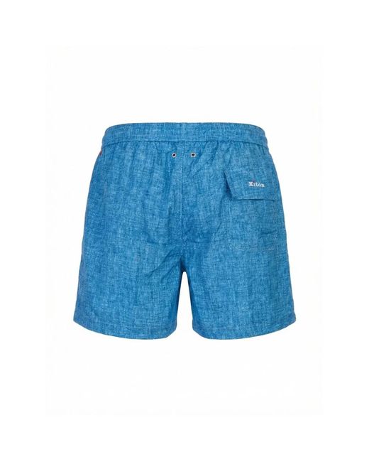 Kiton Blue Beachwear for men