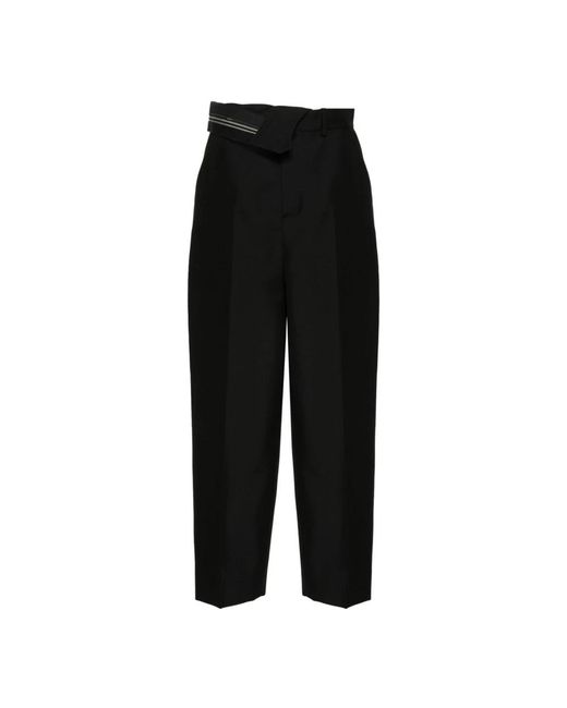 Fendi Black Tapered Trousers