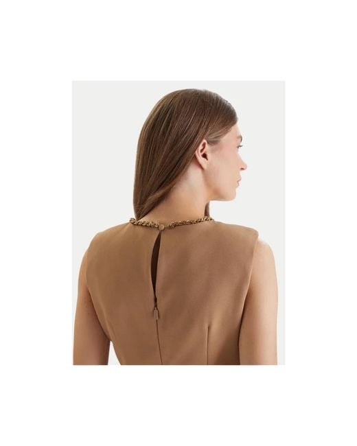 Midi Dresses Guess de color Natural