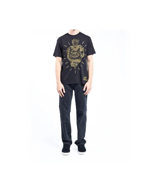 Just Cavalli Blue T-Shirts for men