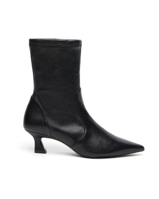 Stuart Weitzman Black 50Mm Vinnie Ankle Boots