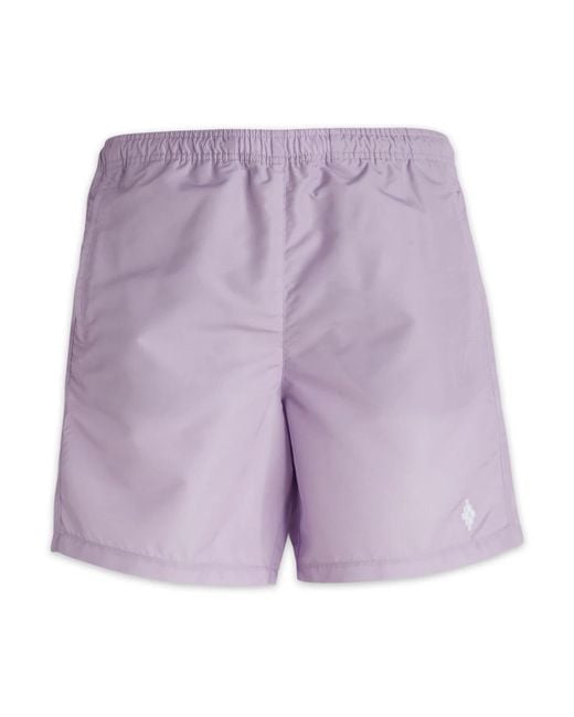 Marcelo Burlon Purple Beachwear for men