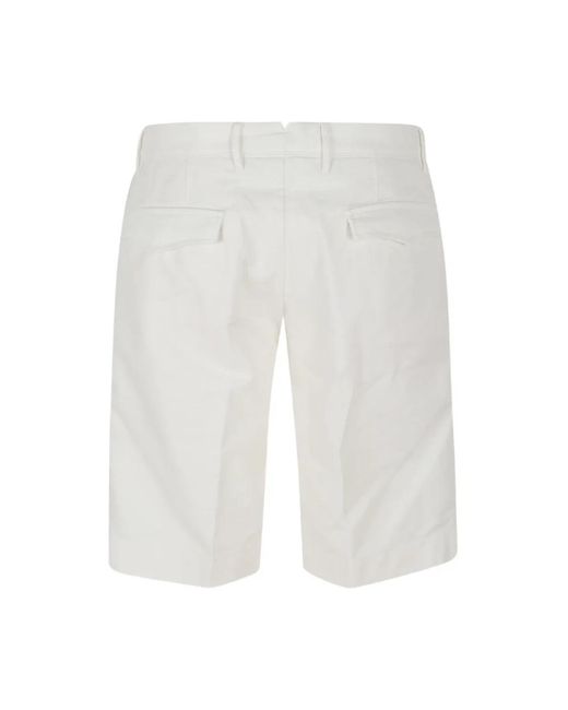 Incotex White Casual Shorts for men