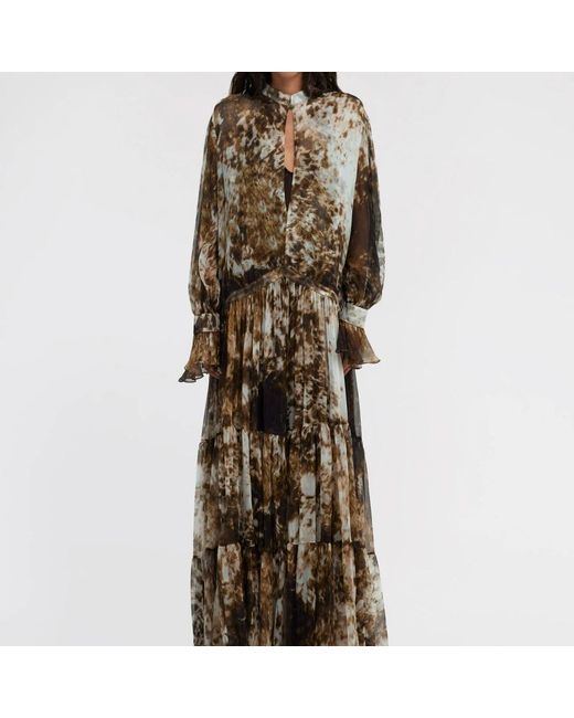 Roberto Cavalli Natural Maxi Dresses