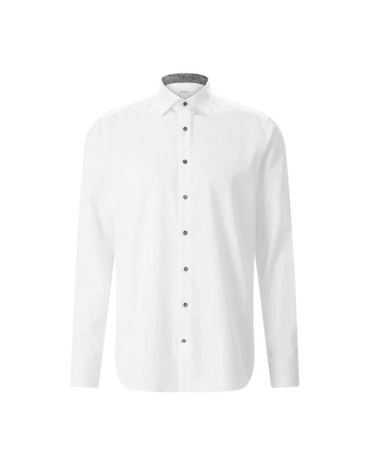 Formal Shirts Stenstroms de hombre de color White