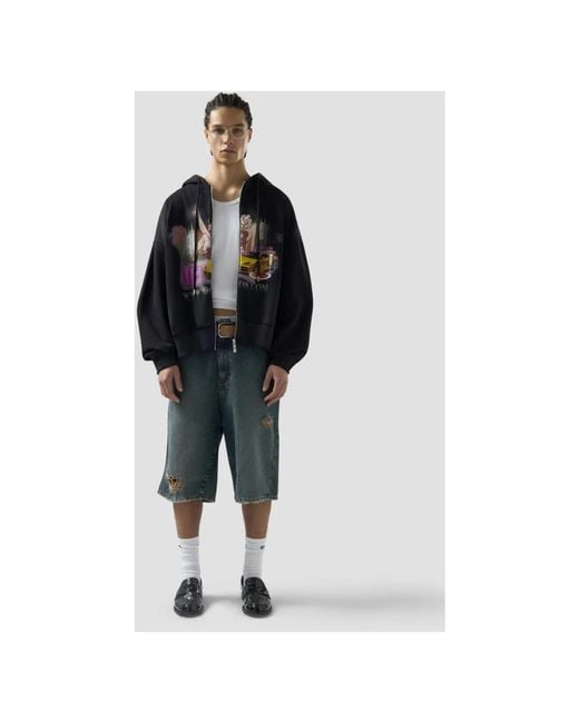 Gcds Black Zip-Throughs for men