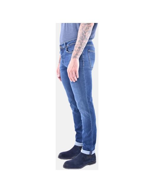 Re-hash Blue Slim-Fit Jeans for men