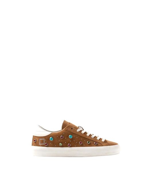Date Hill Low Studs in het Brown