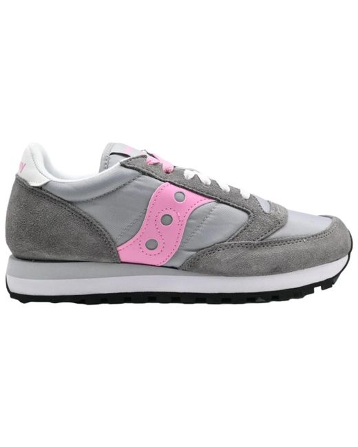 Saucony Gray Jazz original sneakers grau rosa