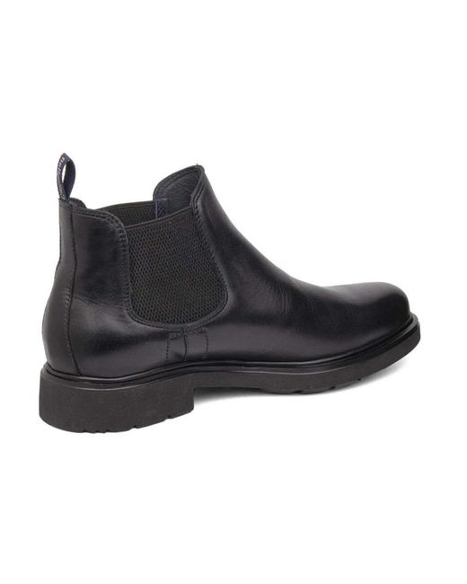 Callaghan Black Chelsea Boots for men