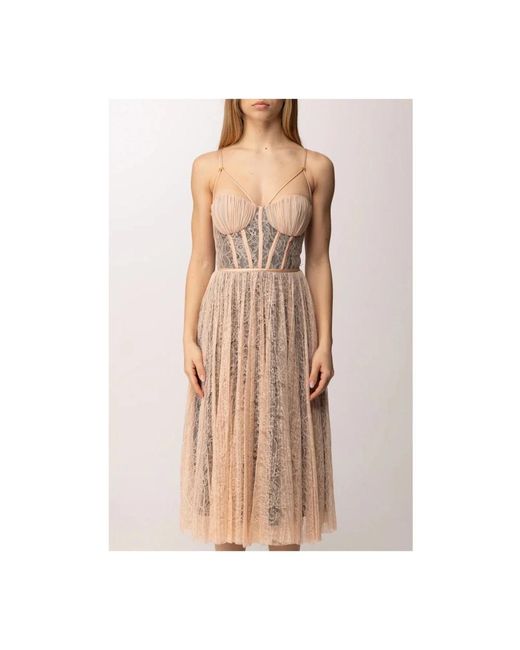 Elisabetta Franchi Natural Party Dresses