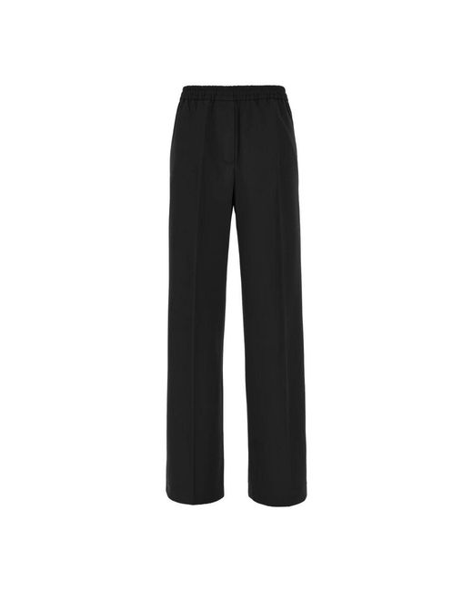 Weekend by Maxmara Black Straight Trousers
