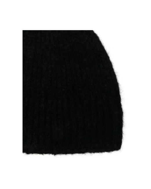 Beanies di Dries Van Noten in Black da Uomo