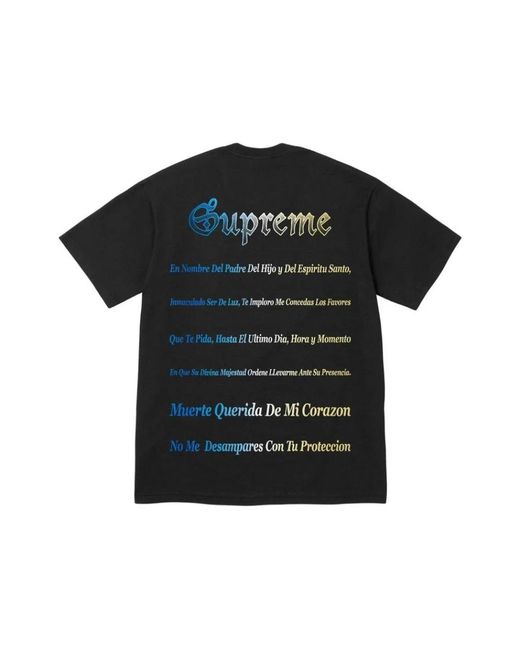 Supreme Black T-Shirts for men