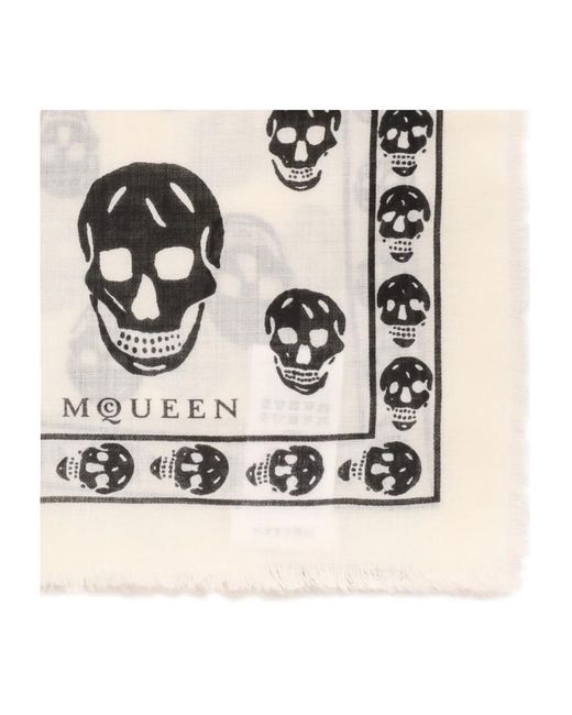 McQueen Natural Winter Scarves