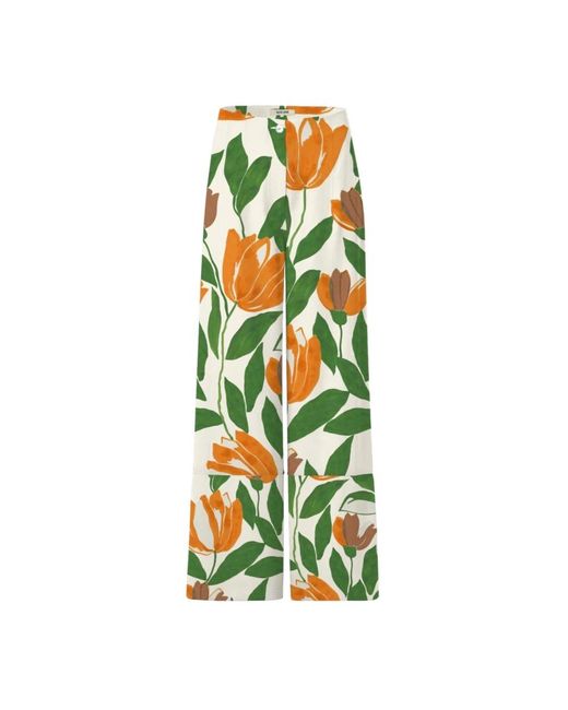 Wide Trousers di Salsa Jeans in Green