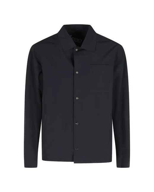 Herno Blue Light Jackets for men