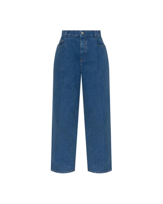 Marni Blue Loose-Fit Jeans