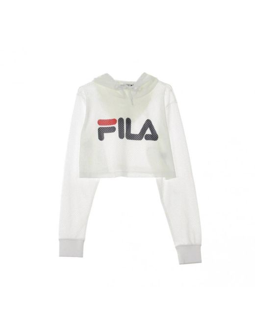 Hoodies Fila de color White