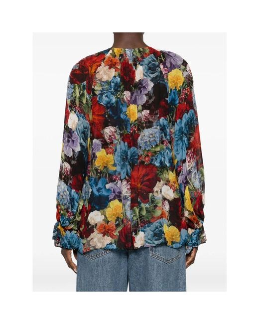 Alice + Olivia Blue Blouses