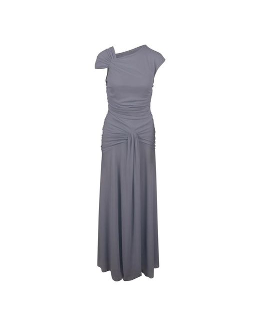 ROTATE BIRGER CHRISTENSEN Gray Maxi Dresses