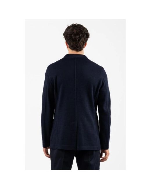 Paoloni Blue Blazers for men