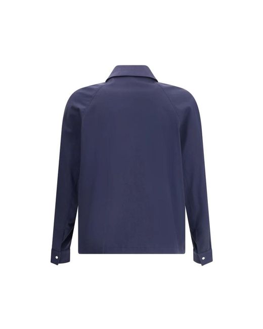Fendi Blue Light Jackets for men