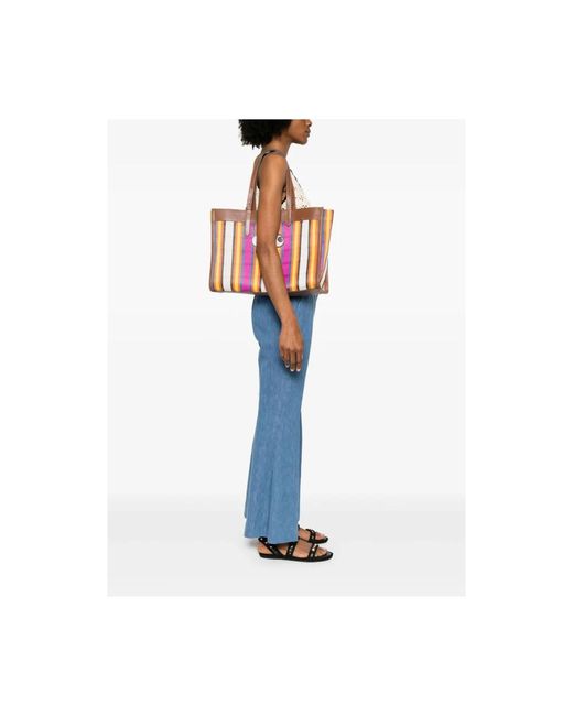Anya Hindmarch Red Tote Bags