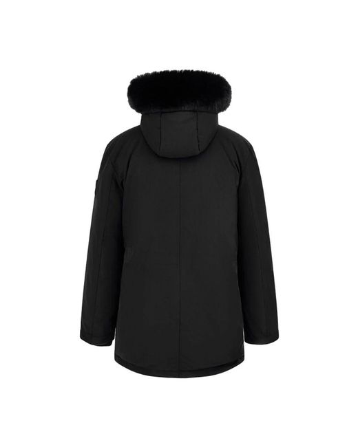 Parkas di Guess in Black da Uomo