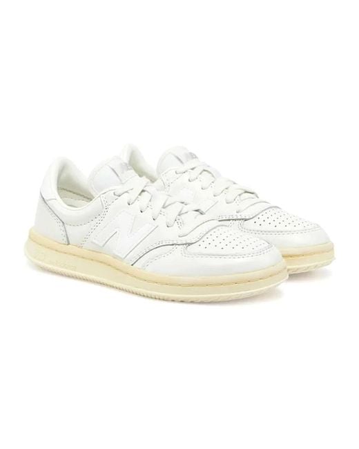 New Balance White Sneakers for men