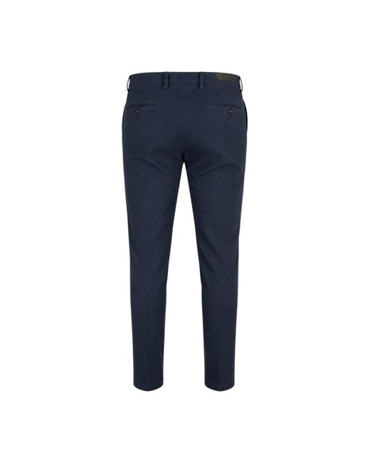 BRIGLIA Blue Chinos for men