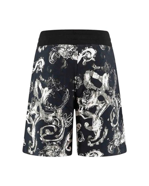 Versace Jeans Couture Black Casual Shorts for men