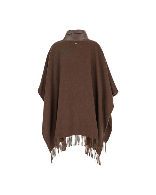 Herno Brown Ponchos