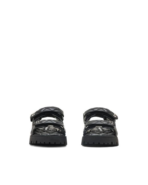 Marc Jacobs Black Schwarze Offene Zehen Blockabsatz Schuhe