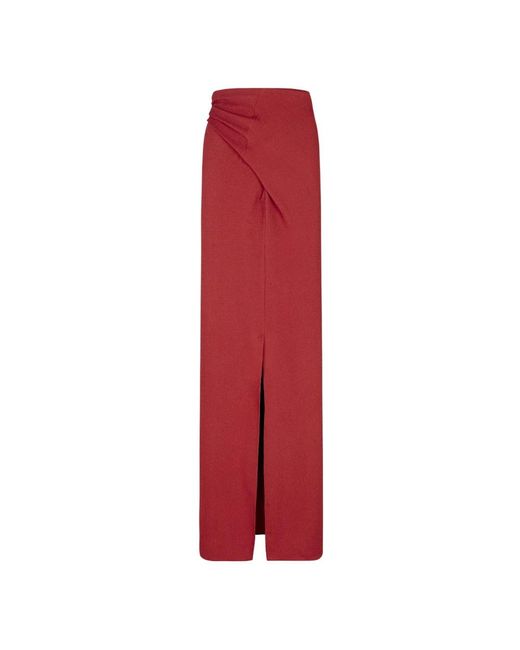 Cortana Maxi Skirts in het Red