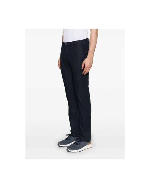 Jacob Cohen Blaue Denim Jeans in Blue für Herren