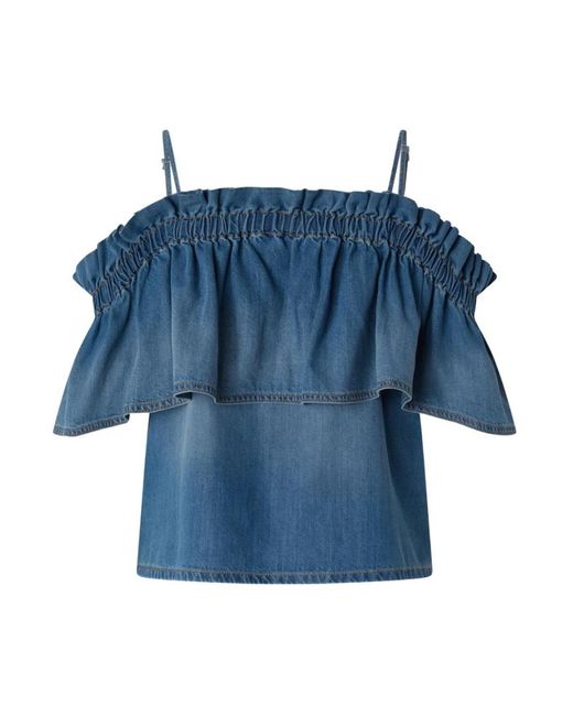 Pinko Blue Blouses