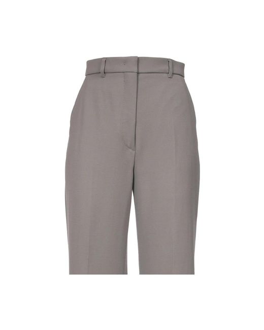 Max Mara Gray Wide Trousers