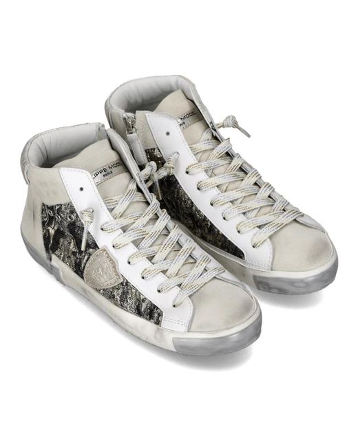 Philippe Model Gray Sneakers