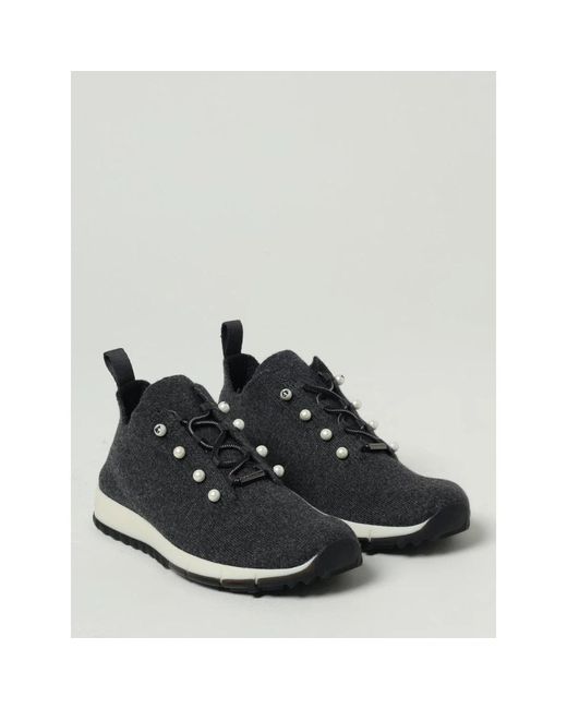 Jimmy Choo Black Sneakers
