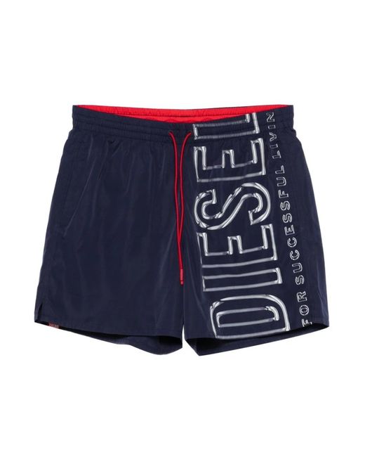 DIESEL Blue Beachwear for men