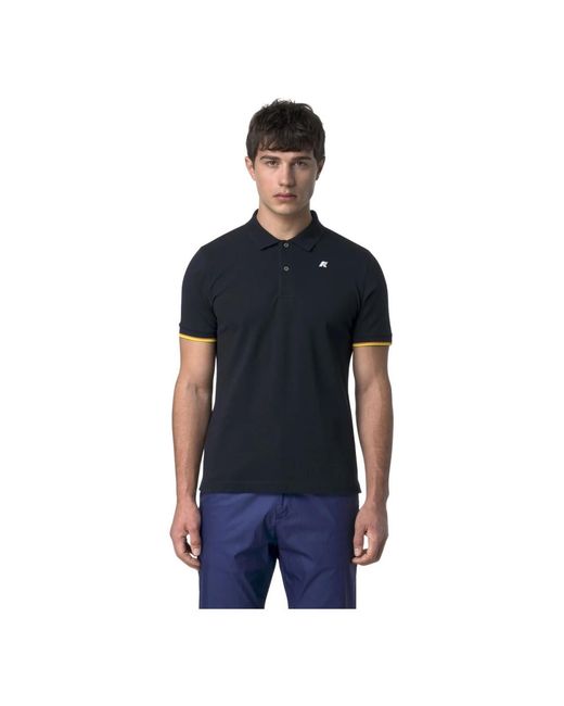 K-Way Blue Polo Shirts for men